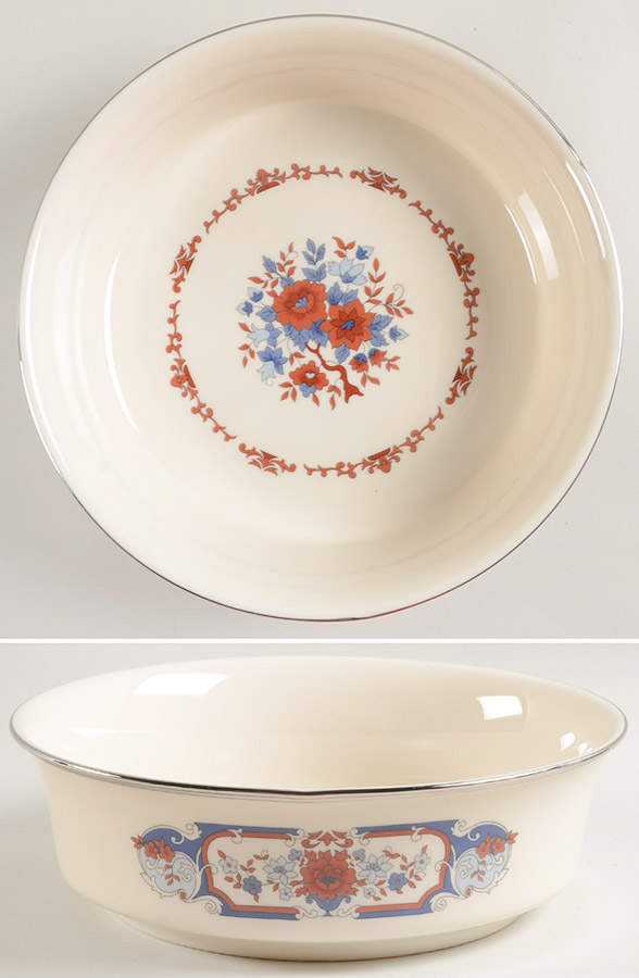 Interlude 9" Round Vegetable Bowl by Lenox-1