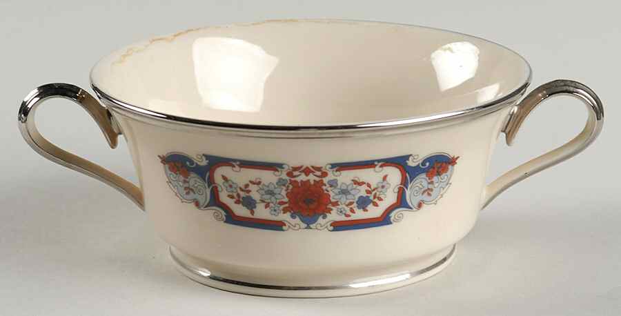 Interlude Footed Cream Soup Bowl by Lenox-1