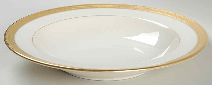 J19 Cream Large Rim Soup Bowl by Lenox-1