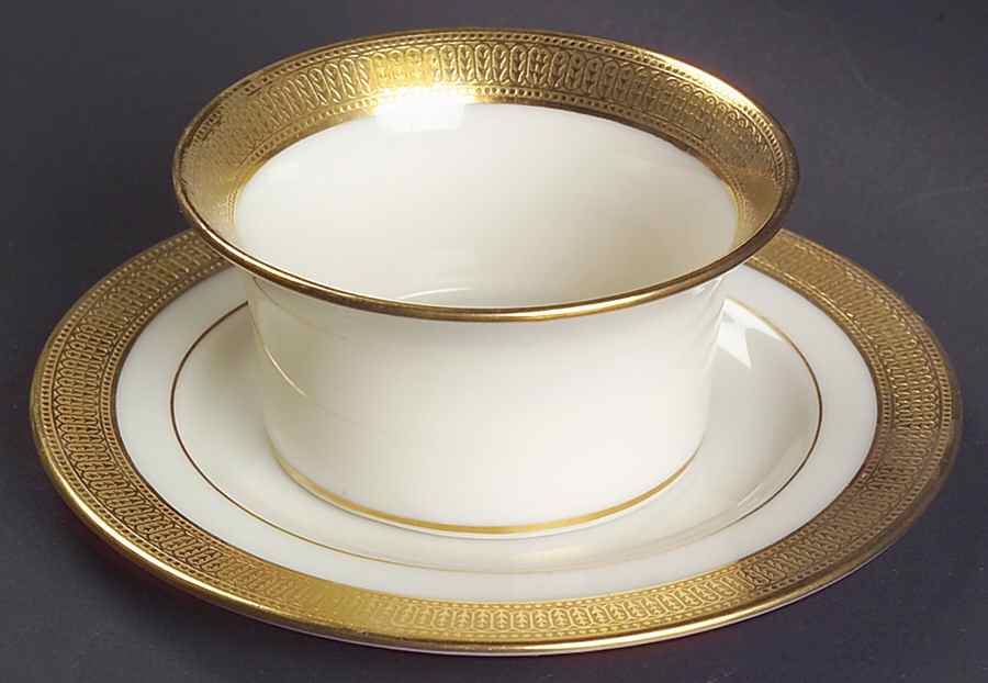J19 Cream Ramekin & Saucer Set by Lenox-1