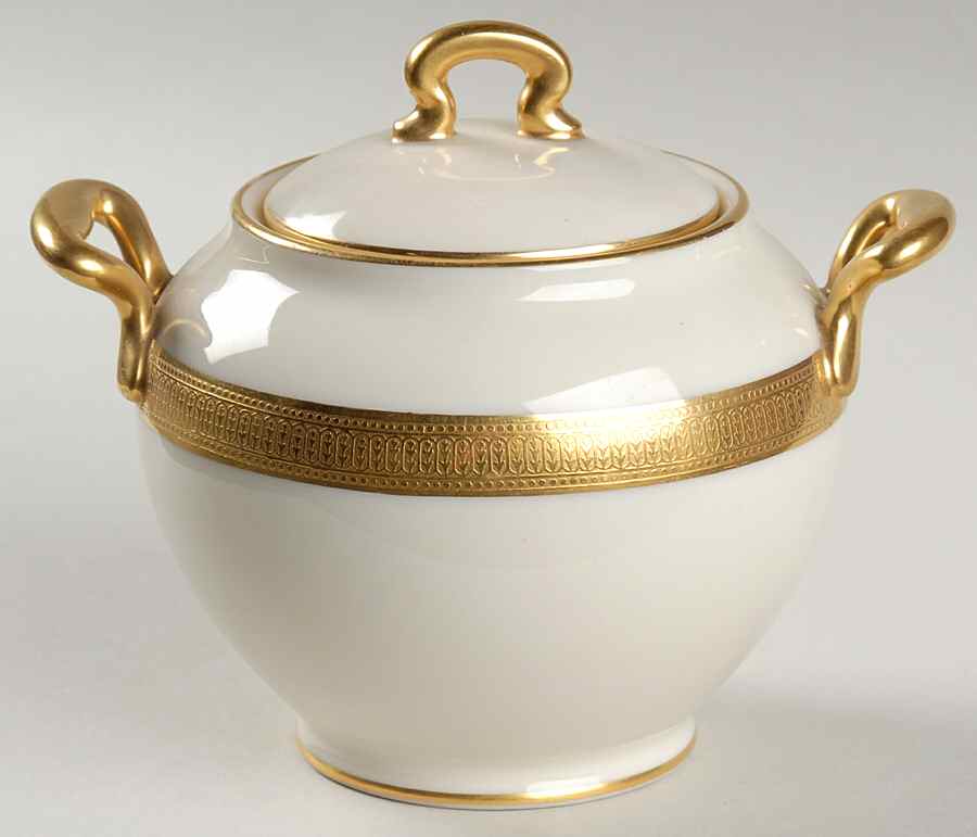 J19 Cream Sugar Bowl & Lid by Lenox-1