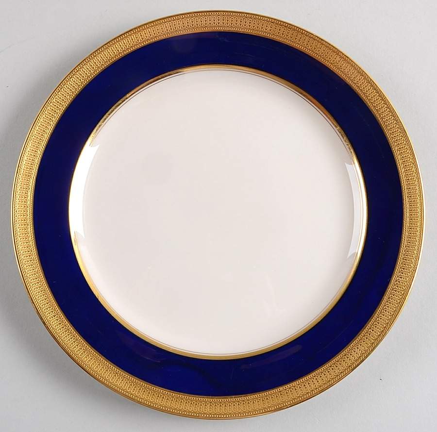 J19K Cobalt Blue Luncheon Plate by Lenox-1