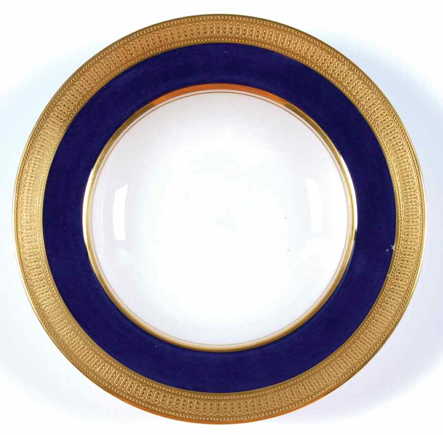 J19K Cobalt Blue Rim Fruit/Dessert (Sauce) Bowl by Lenox-1