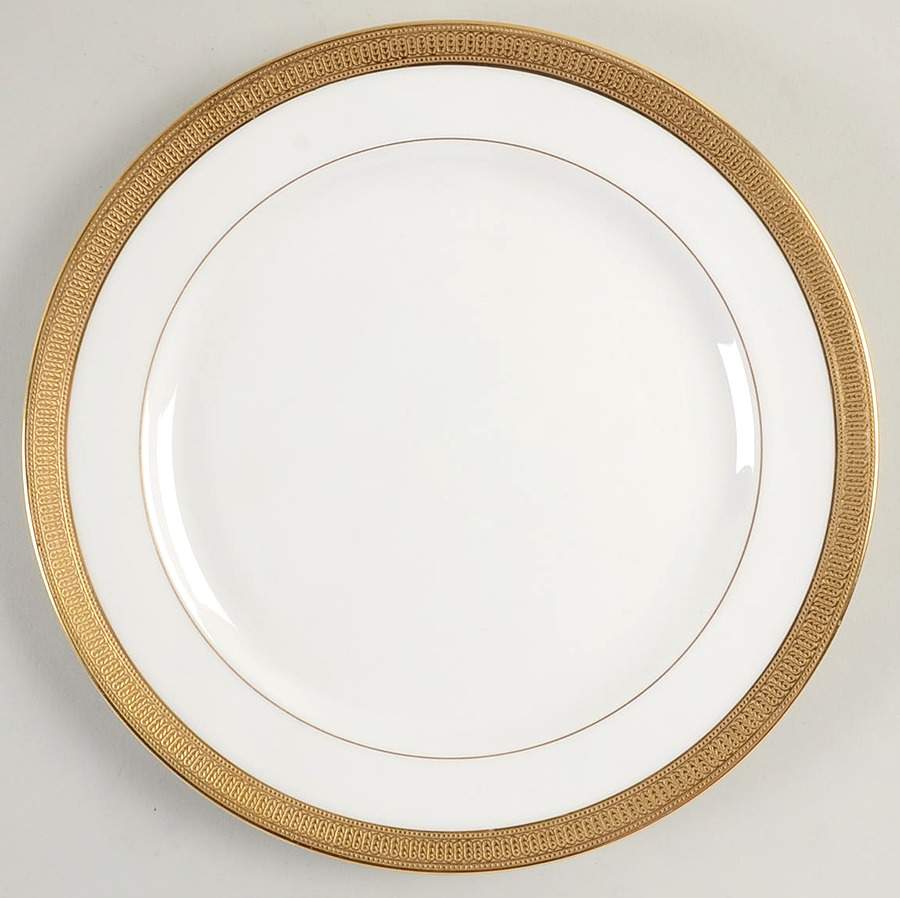 J19 White Luncheon Plate by Lenox-1