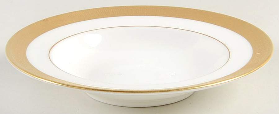 J19 White Rim Fruit/Dessert (Sauce) Bowl by Lenox-1
