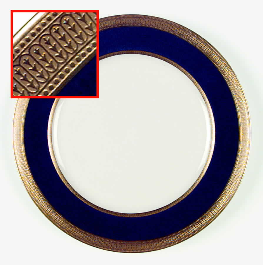 J21D Cobalt Blue Dinner Plate by Lenox-1