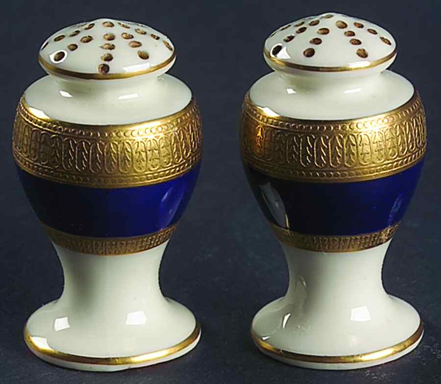 J21D Cobalt Blue Individual Salt & Pepper Set by Lenox-1