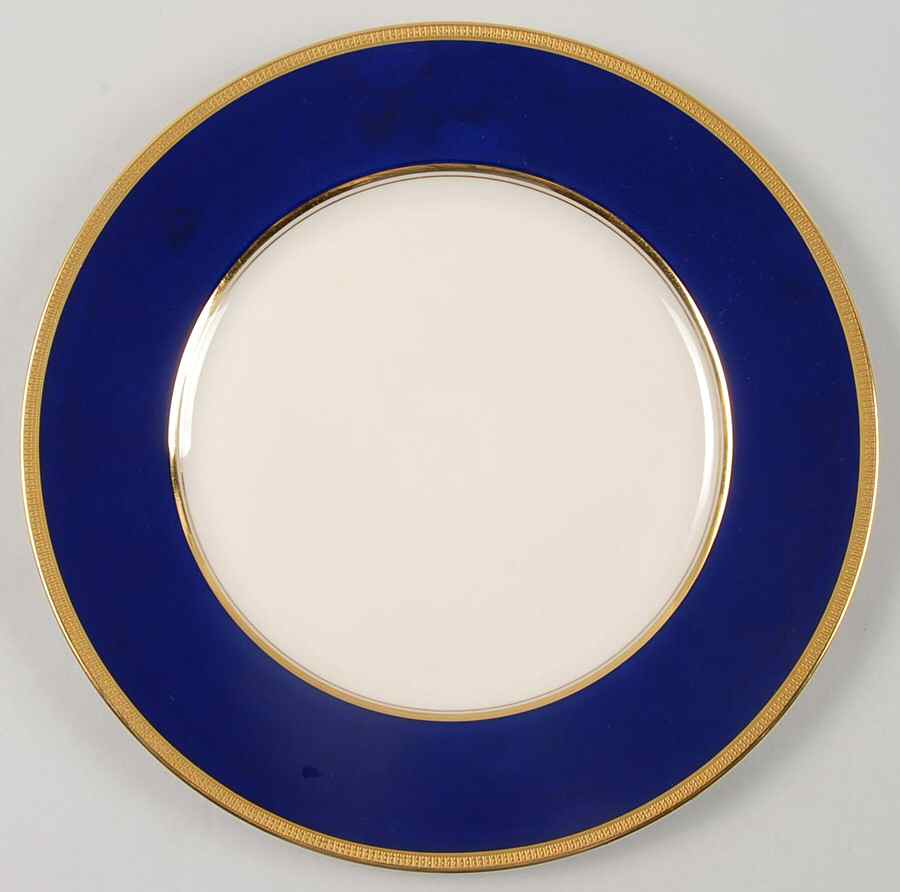 Tuxedo Cobalt Blue Dinner Plate by Lenox-1