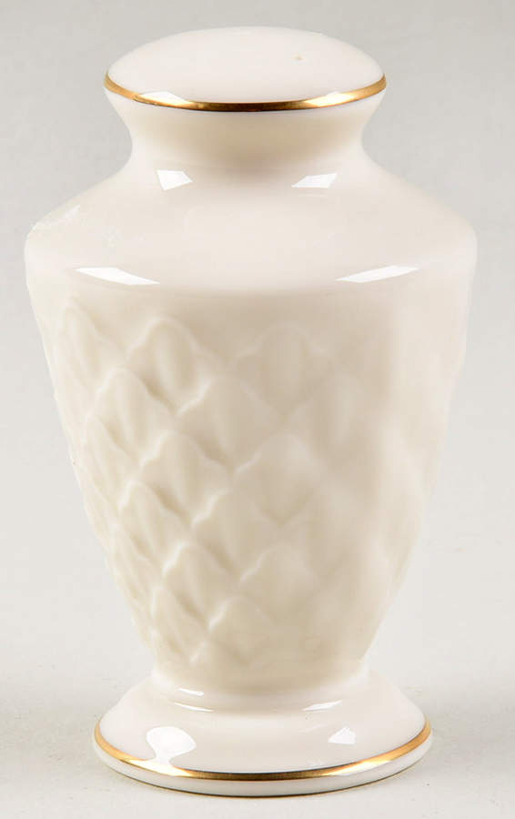 Jacquard Gold Pepper Shaker by Lenox-1