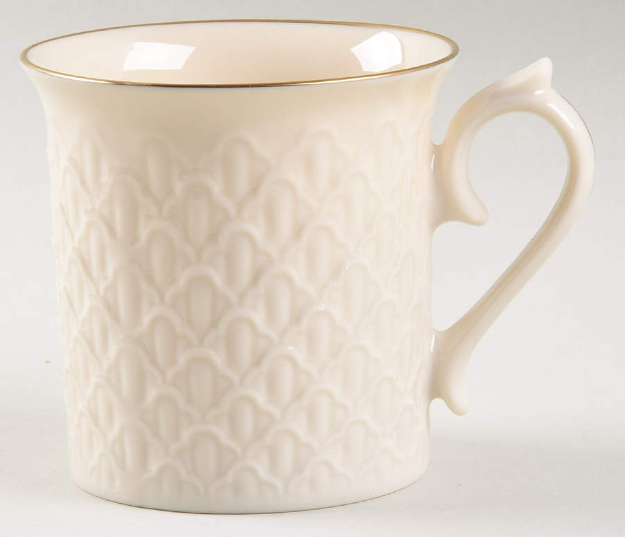 Jacquard Gold Mug by Lenox-1