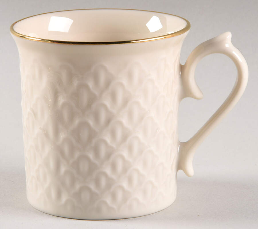 Jacquard Gold Mug by Lenox-1