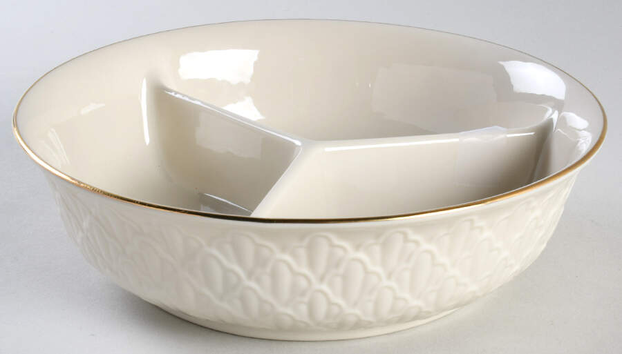 Jacquard Gold 3-Part Relish by Lenox-1