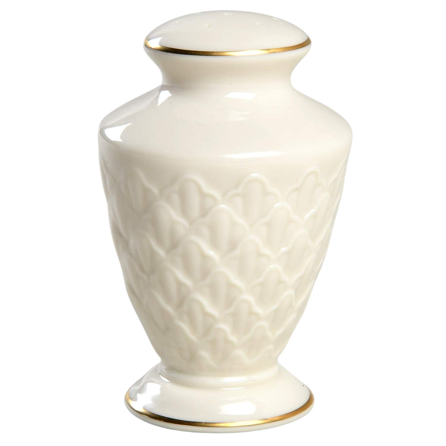 Jacquard Gold Salt Shaker by Lenox-1