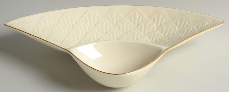 Jacquard Gold 1 Piece Chip & Dip by Lenox-1