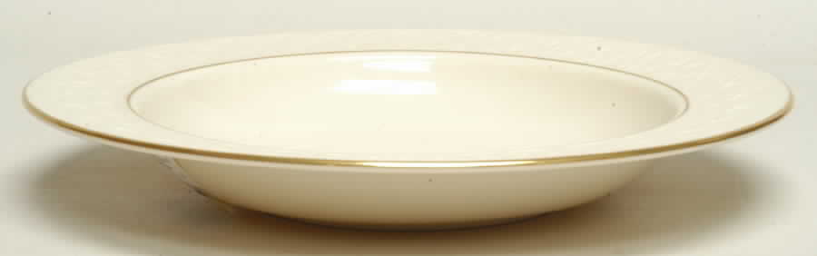 Jacquard Gold 9" Soup/Pasta Bowl by Lenox-1