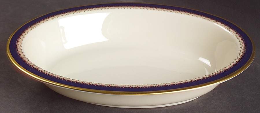 Jefferson 8" Oval Vegetable Bowl by Lenox-1