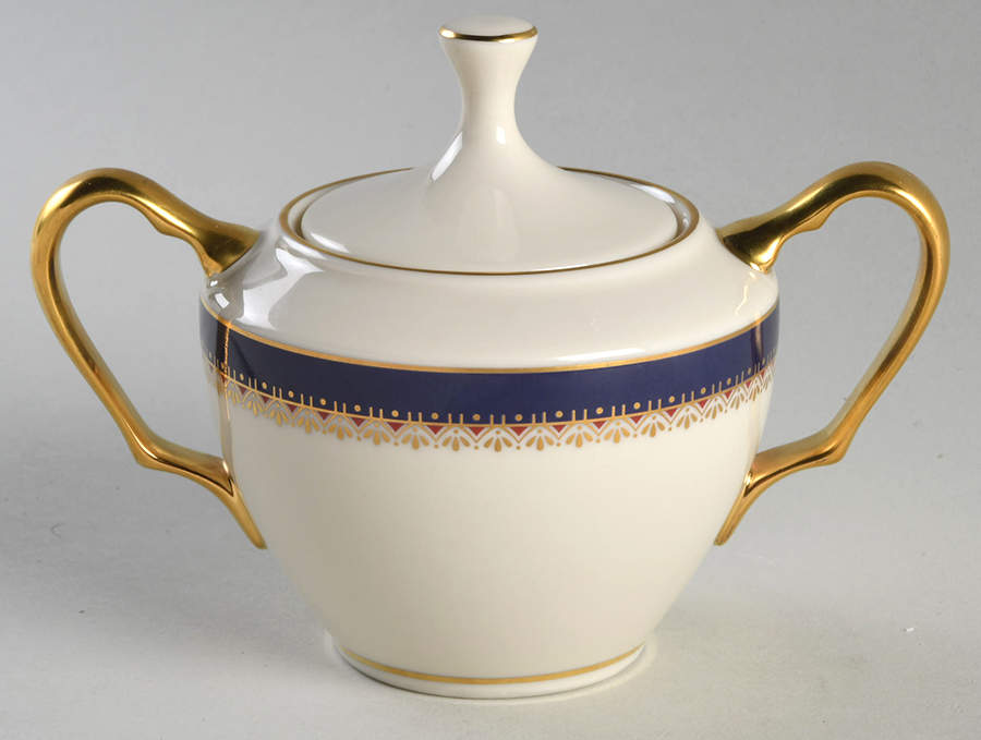 Jefferson Sugar Bowl & Lid by Lenox-1