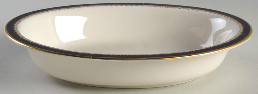 Jefferson 9" Oval Vegetable Bowl by Lenox-1