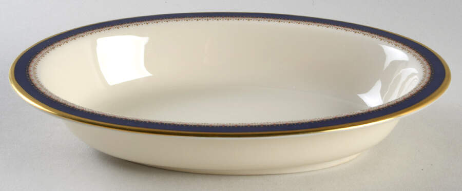 Jefferson 8" Oval Vegetable Bowl by Lenox-1