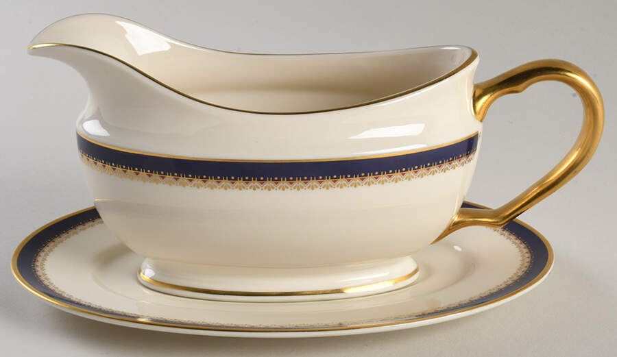 Jefferson Gravy Boat & Underplate by Lenox-1