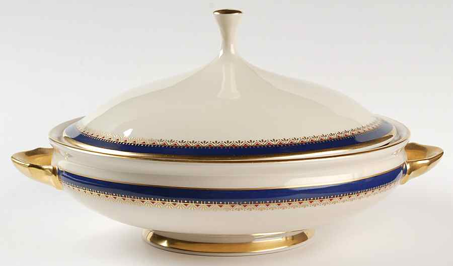 Jefferson Round Covered Vegetable by Lenox-1