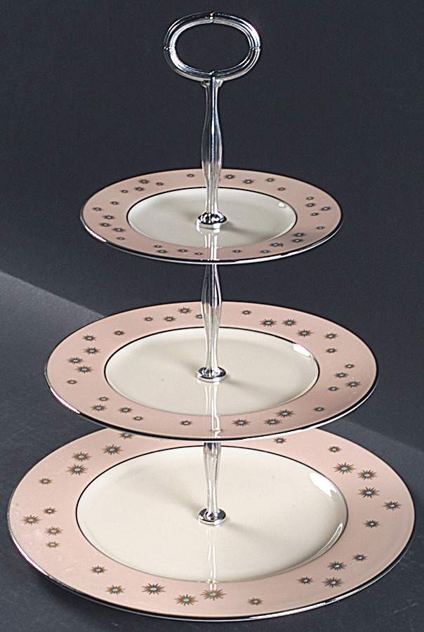 Jewel 13 7/8"-14 1/4" 3-Tiered Serving Tray(DP,SP,BB) HC by Lenox-1