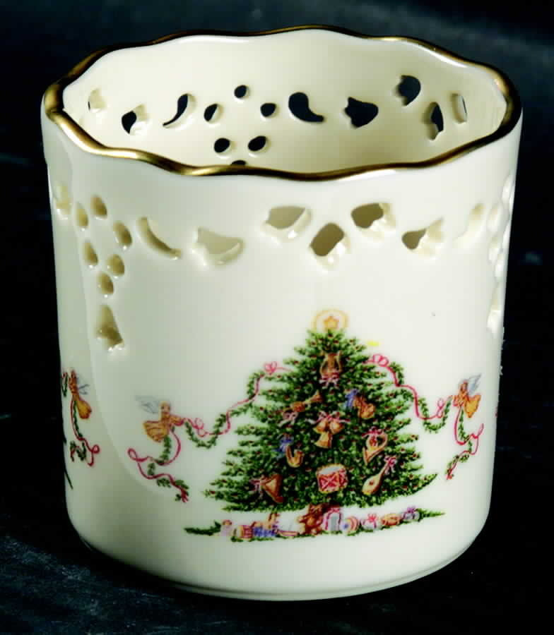 Joys of Christmas Giftware Votive Candleholder by Lenox-1