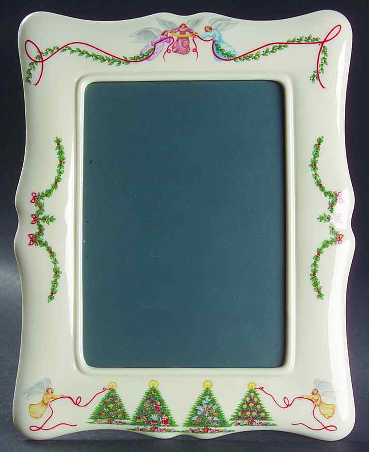 Joys of Christmas Giftware Frame-Holds 5" X 7" by Lenox-1