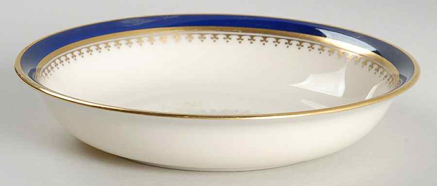 K344B Cobalt Blue Fruit/Dessert (Sauce) Bowl by Lenox-1