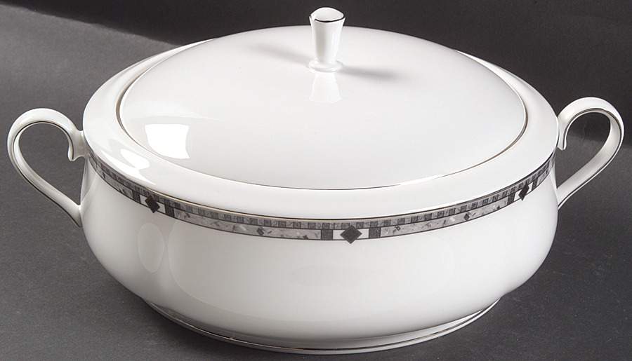 Kara Round Covered Vegetable by Lenox-1