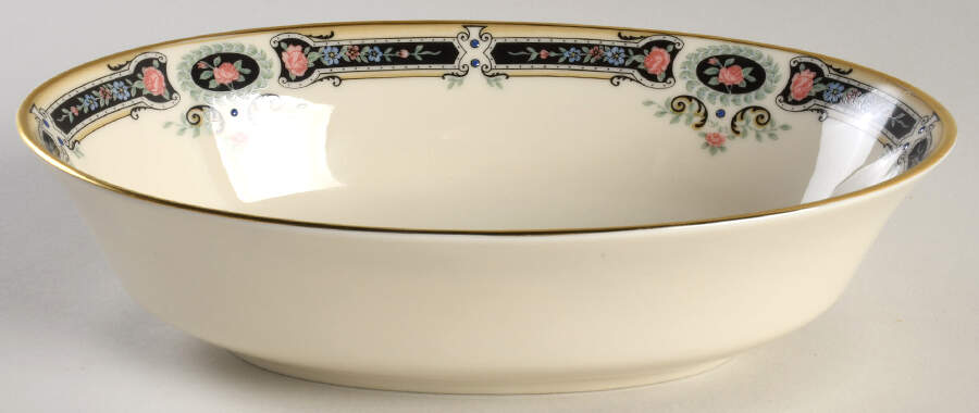 Kent Gardens 9" Oval Vegetable Bowl by Lenox-1