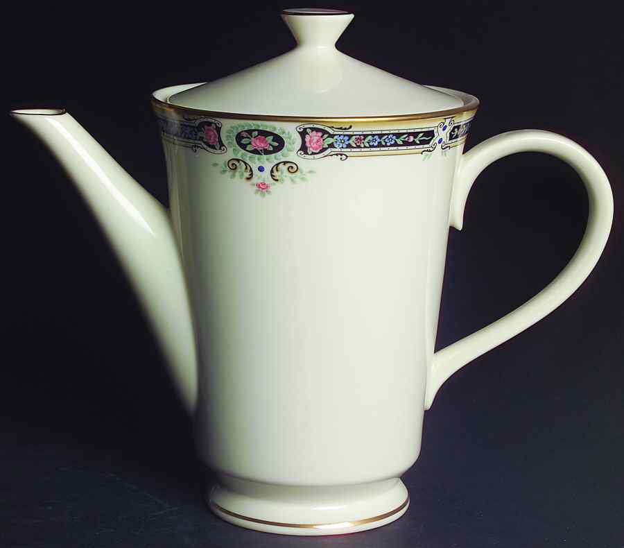 Kent Gardens Tea/Coffee Pot & Lid by Lenox-1