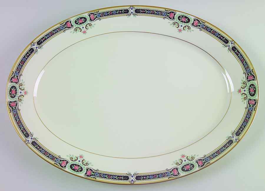 Kent Gardens 16" Oval Serving Platter by Lenox-1