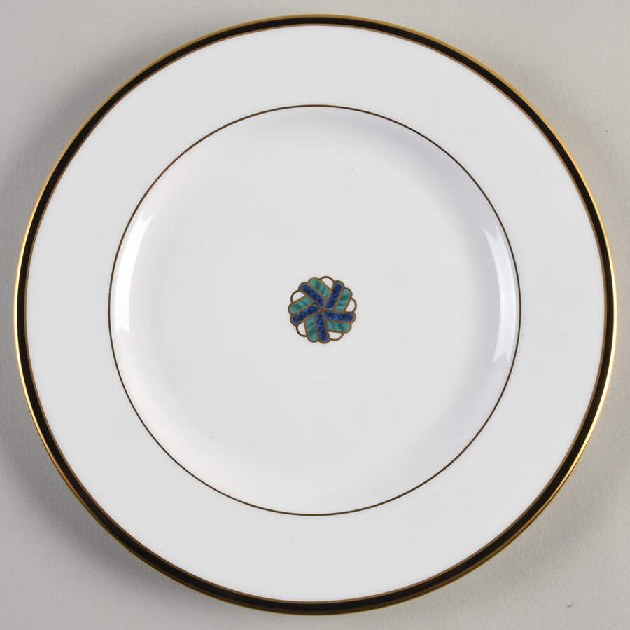 Kelly Gold Accent Salad Plate by Lenox-1