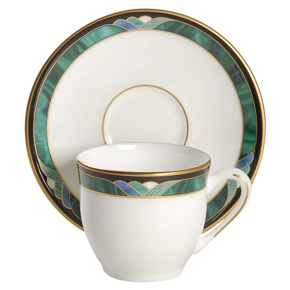 Kelly Flat Demitasse Cup & Saucer Set by Lenox-1