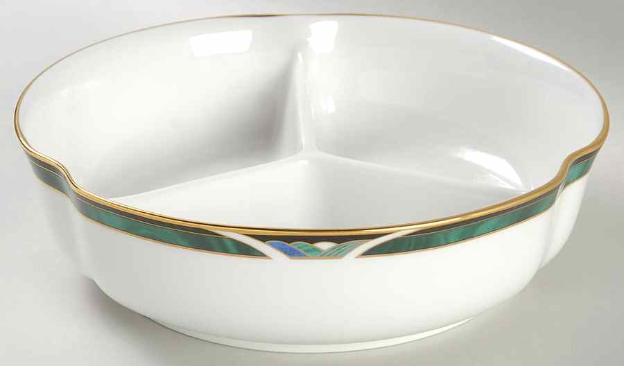 Kelly 3-Part Round Divided Server by Lenox-1