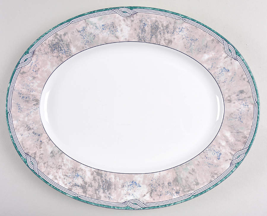 Key West 14" Oval Serving Platter by Lenox-1