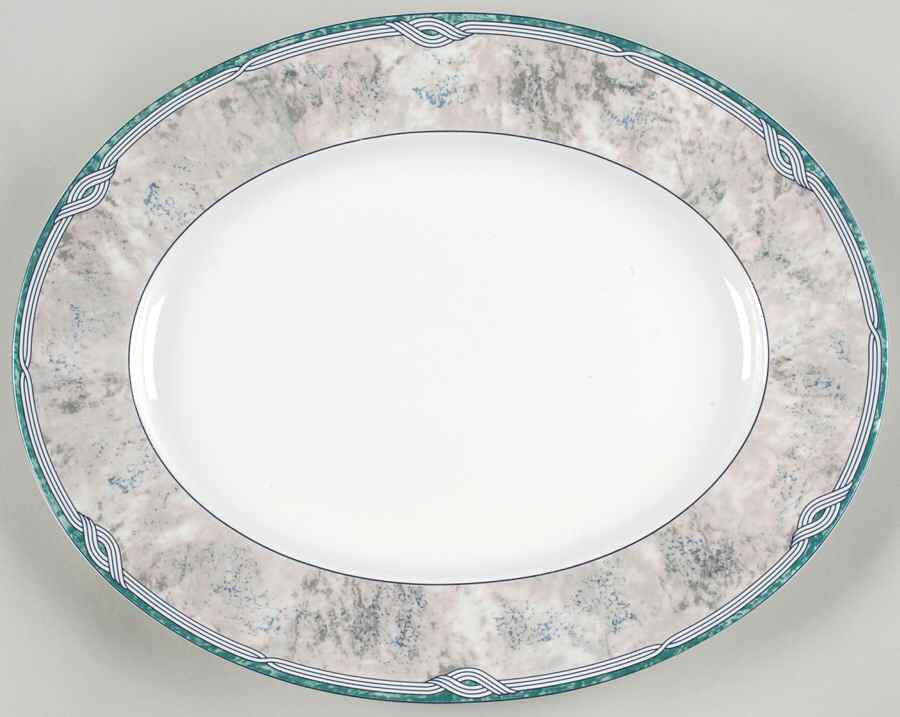 Key West 14" Oval Serving Platter by Lenox-1