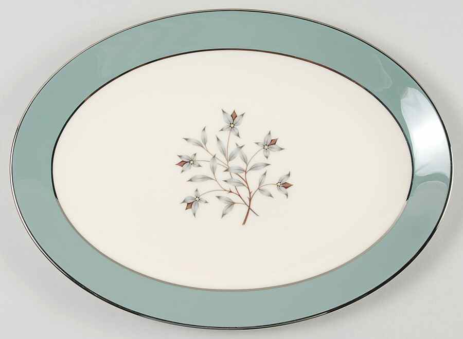 Kingsley 13" Oval Serving Platter by Lenox-1