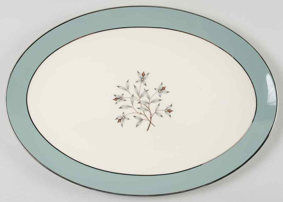 Kingsley 18" Oval Serving Platter by Lenox-1