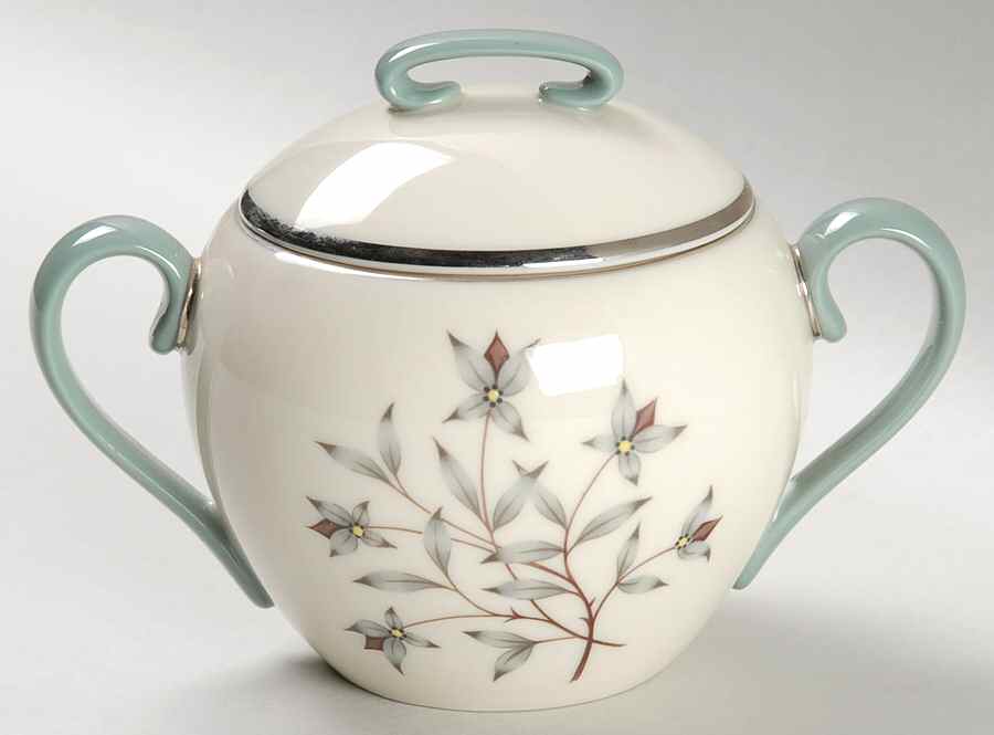 Kingsley Sugar Bowl & Lid by Lenox-1