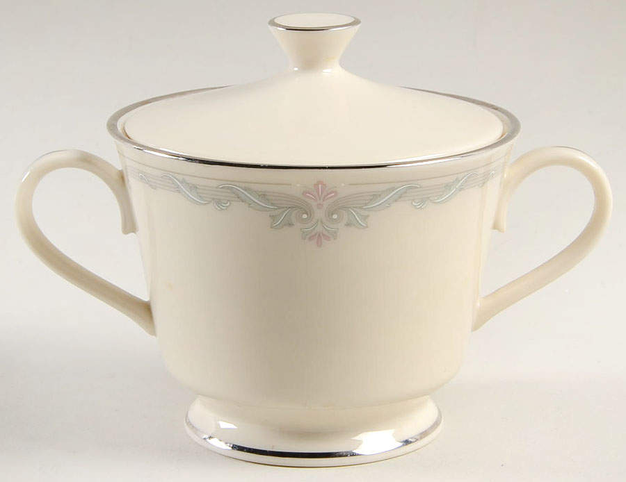 Kingston Sugar Bowl & Lid by Lenox-1
