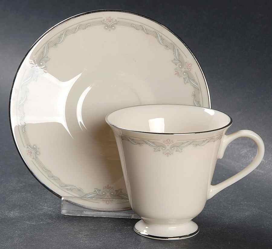 Kingston Footed Demitasse Cup & Saucer Set by Lenox-1