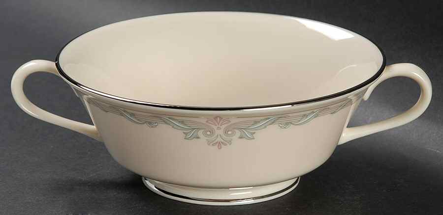 Kingston Footed Cream Soup Bowl by Lenox-1