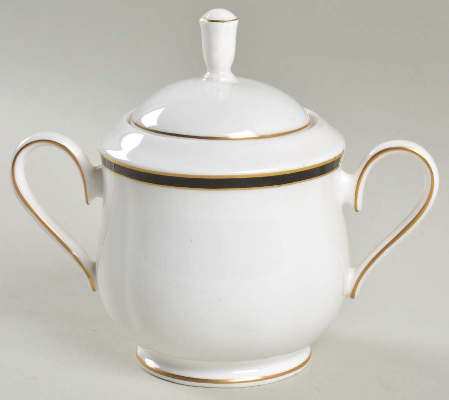 Kristy Sugar Bowl & Lid by Lenox-1