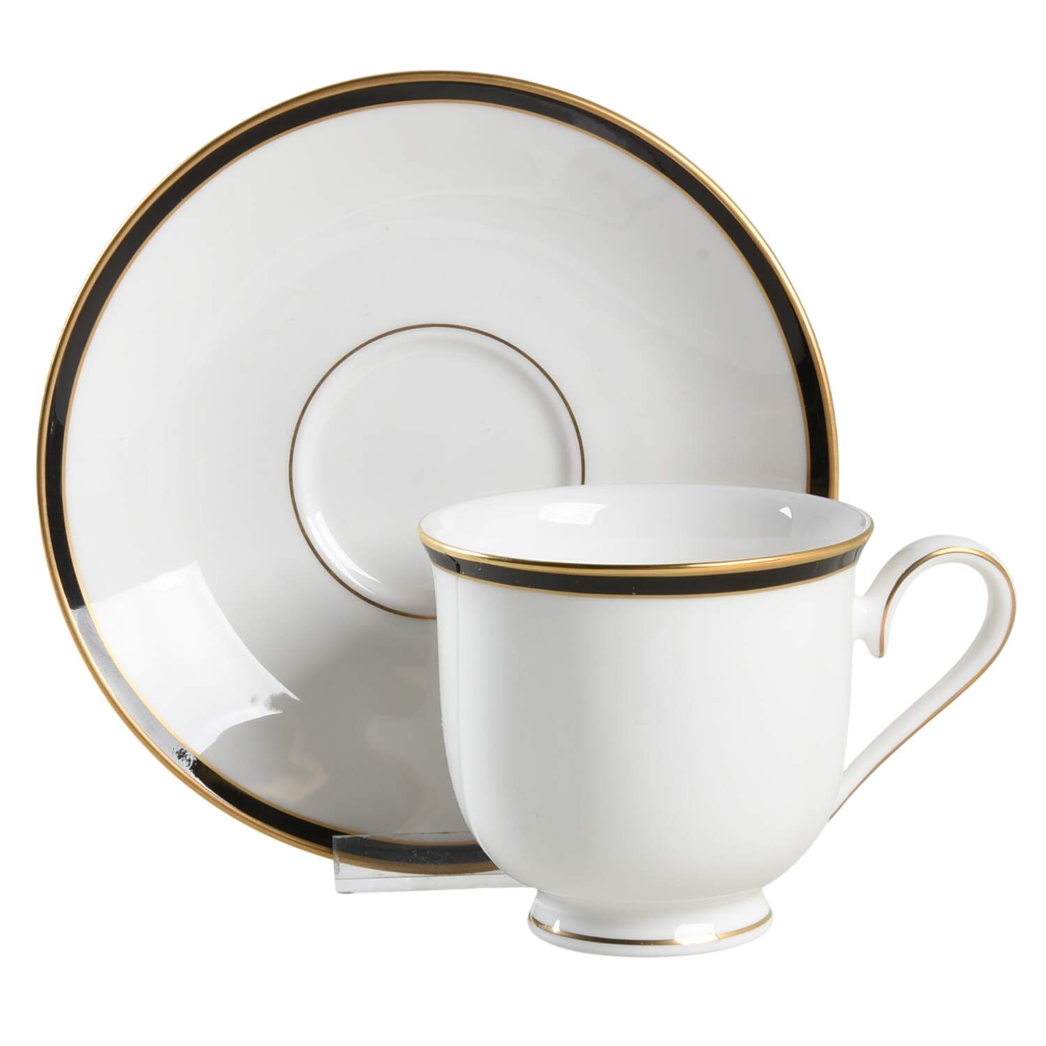 Kristy Footed Cup & Saucer Set by Lenox-1