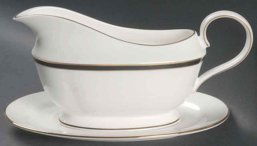 Kristy Gravy Boat & Underplate by Lenox-1
