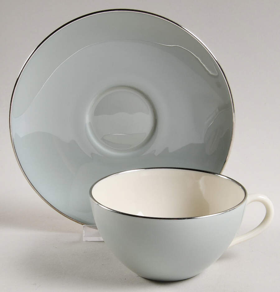 L2 Flat Cup & Saucer Set by Lenox-1