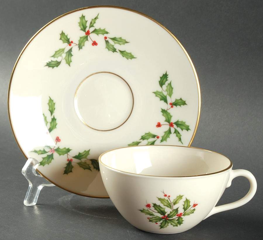 L4 Flat Cup & Saucer Set by Lenox-1