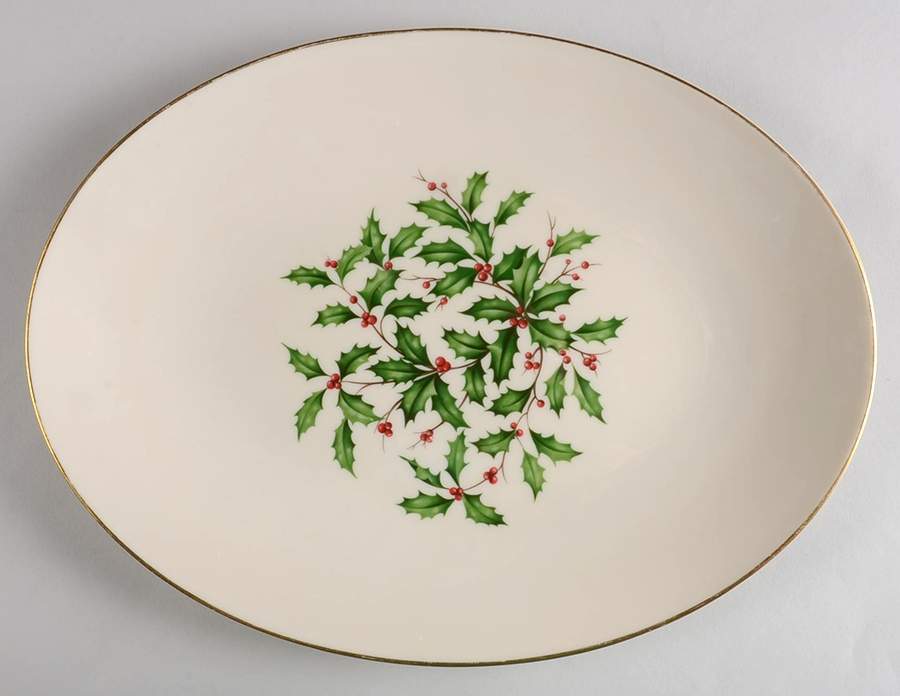 L4 13" Oval Serving Platter by Lenox-1
